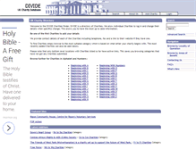 Tablet Screenshot of divide.org.uk